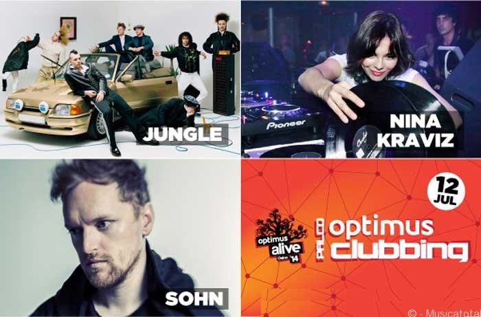 NINA KRAVIZ, JUNGLE E SOHN NO OPTIMUS ALIVE’14