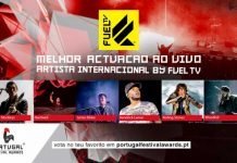 FUEL TV É A TELEVISÃO OFICIAL DOS PORTUGAL FESTIVAL AWARDS