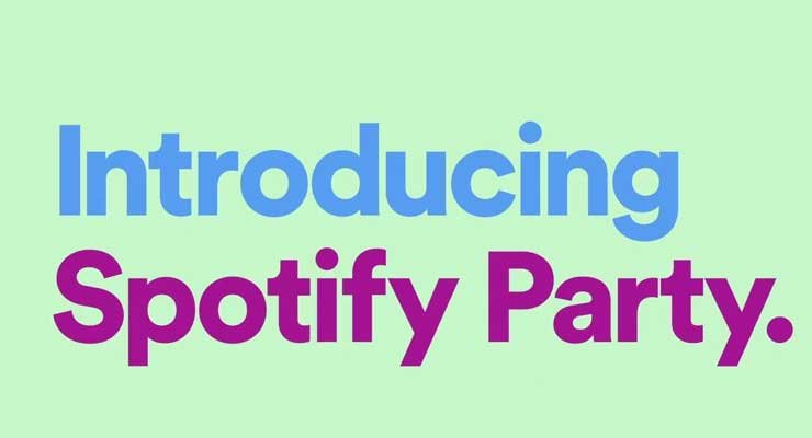 Spotify Party: agora mixagens para as festas