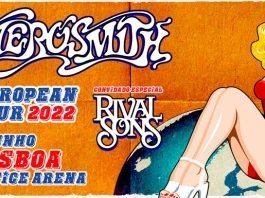 AEROSMITH COM NOVA DATA EM PORTUGAL