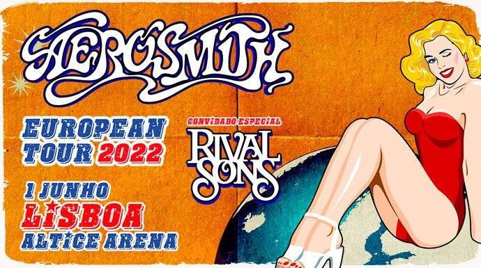 AEROSMITH COM NOVA DATA EM PORTUGAL