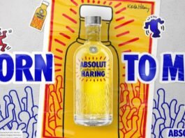 Absolut lança edição limitada em homenagem a Keith Haring