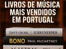 Os livros de música mais vendidos em Portugal: quando a paixão pelo som se transforma em leitura