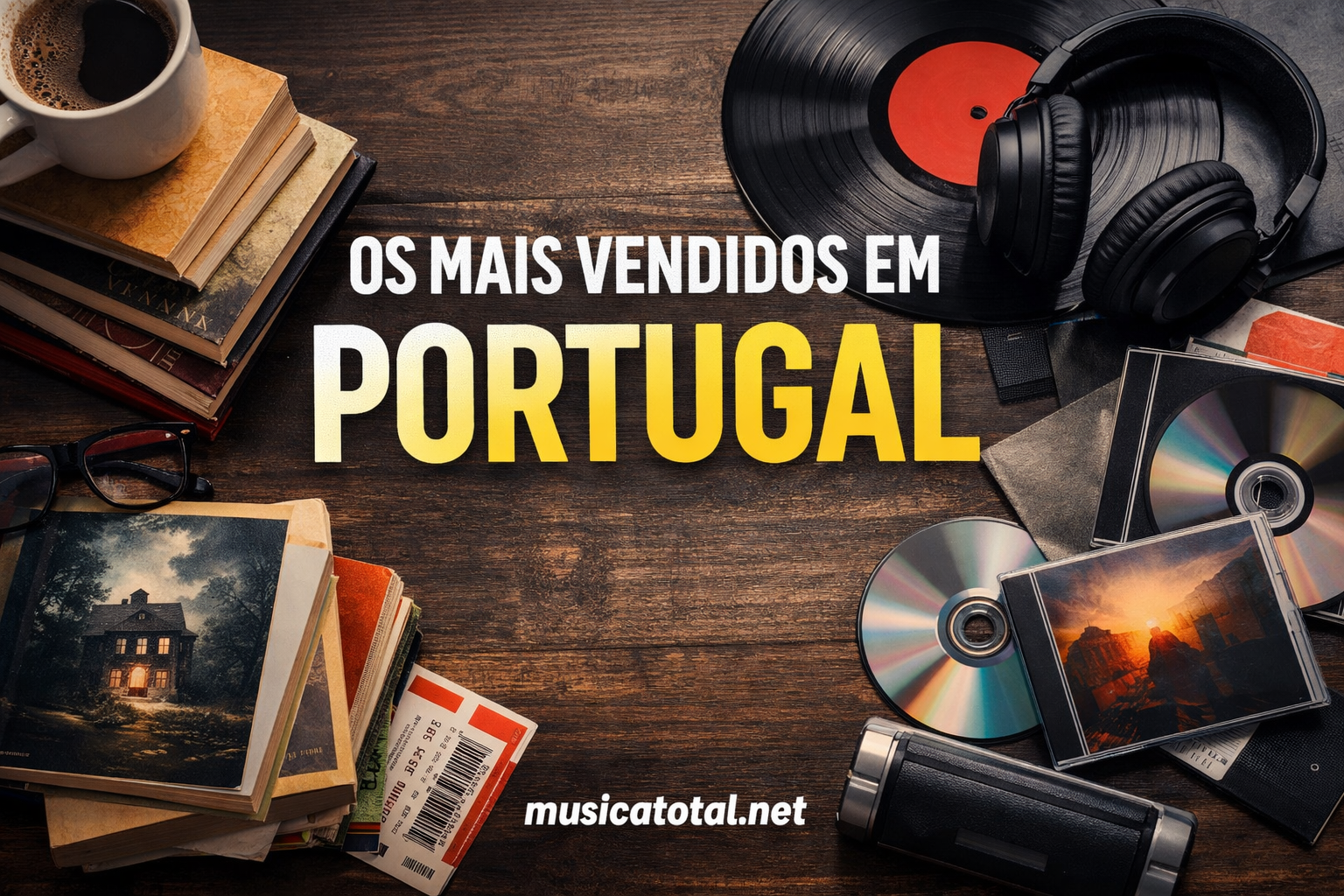 O que Portugal está a comprar esta semana nos livros e na música