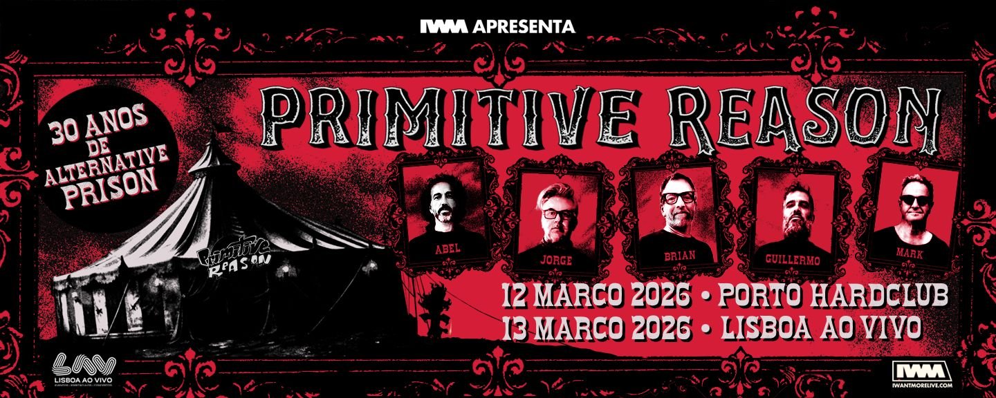 Primitive Reason voltam ao palco para celebrar Alternative Prison
