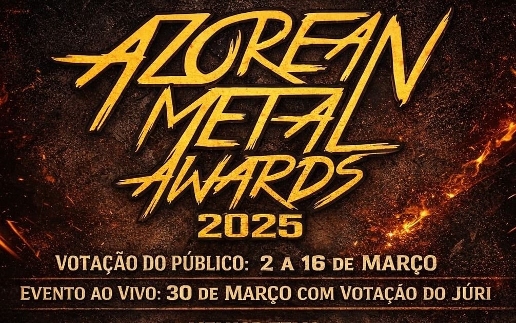 Azorean Metal Awards 2025 dão palco à força do metal açoriano