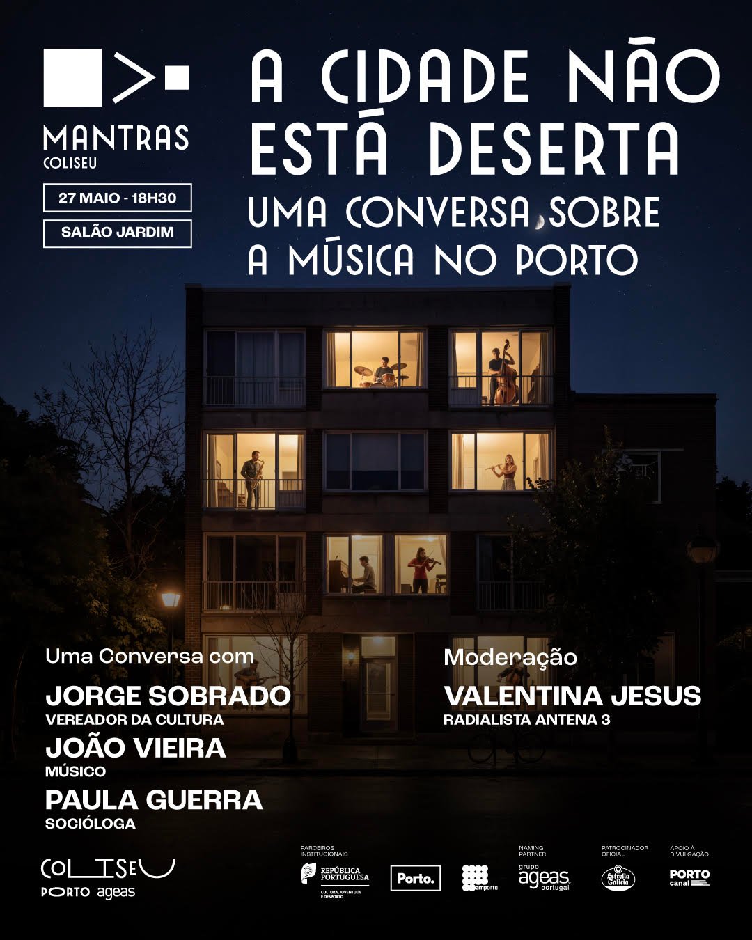 Coliseu do Porto promove debate sobre o futuro da música na cidade com entrada gratuita
