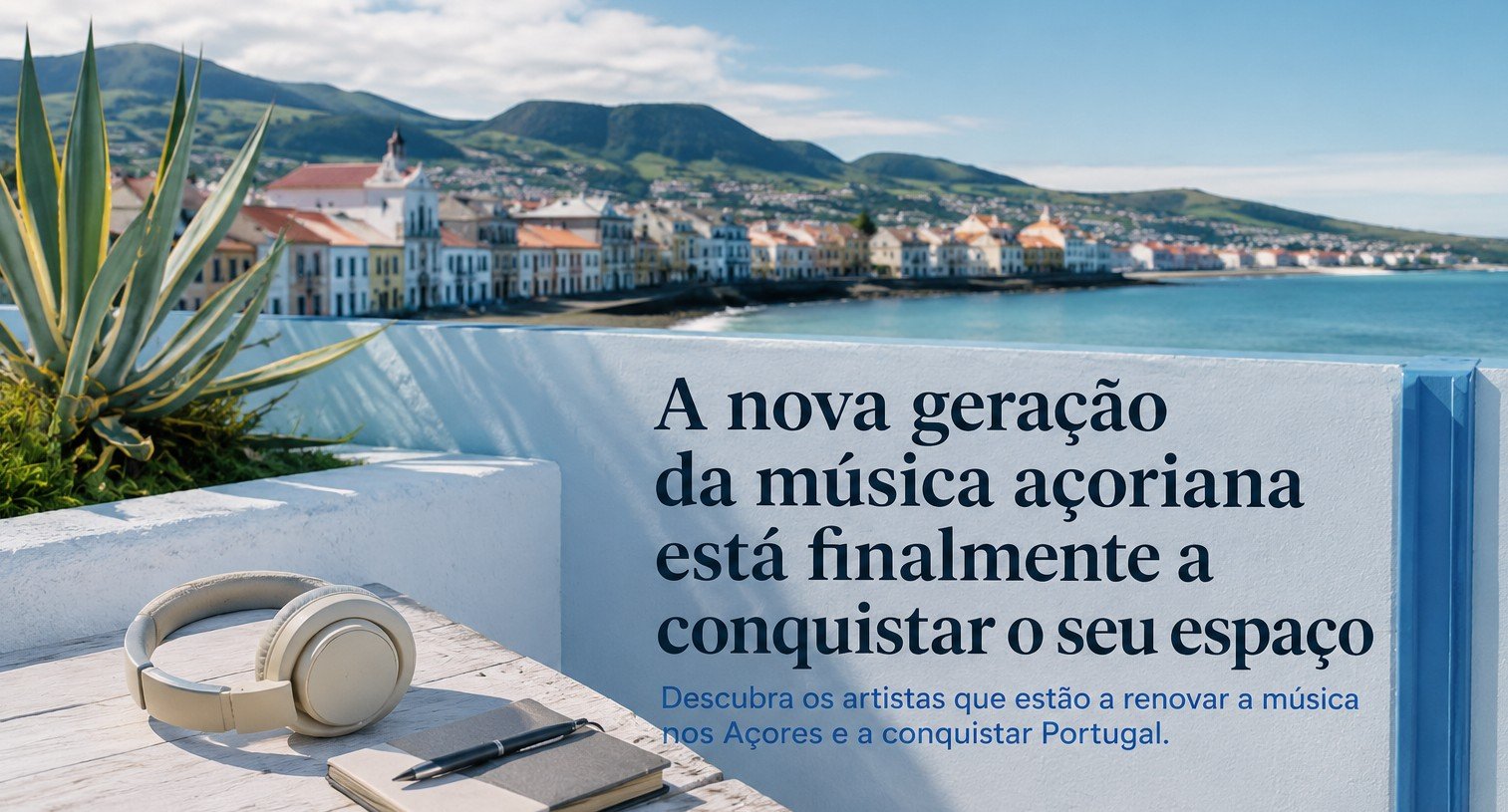 A nova geração da música açoriana está finalmente a conquistar o seu espaço