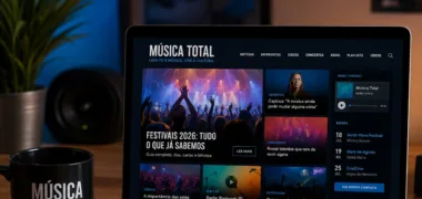 Música Total apresenta novo site com Inteligência Artificial e prepara uma nova fase para 2027