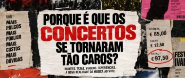 Porque é que os concertos se tornaram tão caros?